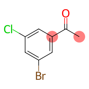 3-Bromo-5-chlorophenylethanone