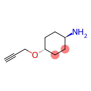 4-(prop-2-yn-1-yloxy)cyclohexan-1-amine, trans