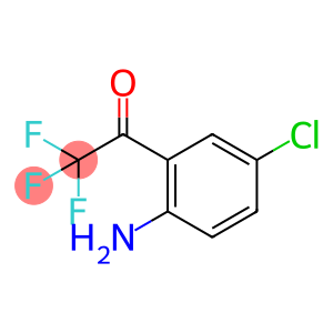 1-(2-氨基-5-氯苯基)-2,2,2-三氟乙酮(游离态)