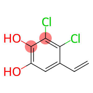 1,2-Benzenediol, 3,4-dichloro-5-ethenyl- (9CI)