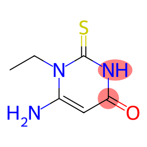 4(1H)-pyrimidinone, 6-amino-1-ethyl-2,3-dihydro-2-thioxo-