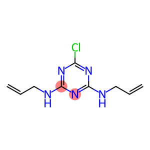 2,4-Bis(allylamino)-6-chloro-S-triazine