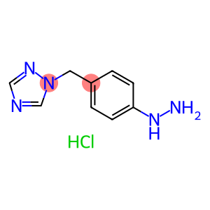 [4-(1,2,4-triazol-1-ylmethyl)phenyl]hydrazine hydrochloride