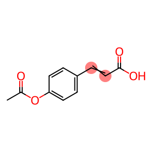 3-[4-(acetyloxy)phenyl]prop-2-enoic acid