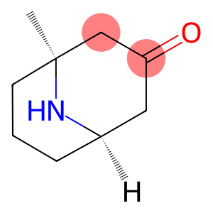 9-Azabicyclo[3.3.1]nonan-3-one, 1-methyl-, (1S,5R)-