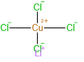 四氯合铜酸二锂(II)