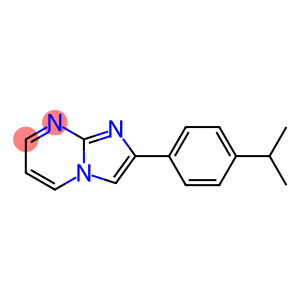 Imidazo[1,2-a]pyrimidine, 2-[4-(1-methylethyl)phenyl]-