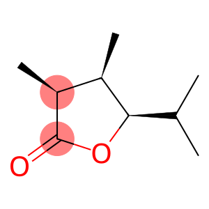 2(3H)-Furanone, dihydro-3,4-dimethyl-5-(1-methylethyl)-, [3S-(3α,4α,5α)]- (9CI)