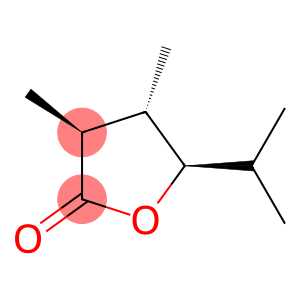 2(3H)-Furanone,dihydro-3,4-dimethyl-5-(1-methylethyl)-,[3S-(3alpha,4bta,5alpha)]-(9CI)