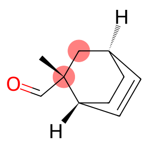 Bicyclo[2.2.2]oct-5-ene-2-carboxaldehyde, 2-methyl-, [1R-(1alpha,2alpha,4alpha)]- (9CI)