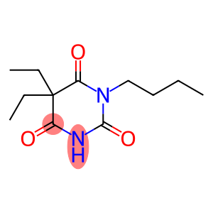 2,4,6(1H,3H,5H)-Pyrimidinetrione, 1-butyl-5,5-diethyl-