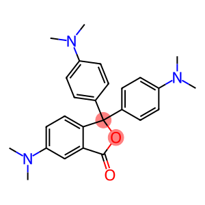 6-(dimethylamino)-3,3-bis[4-(dimethylamino)phenyl]-1(3h)-isobenzofuranon