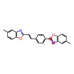 5-methyl-2-[4-[2-(5-methylbenzoxazol-2-yl)vinyl]phenyl]benzoxazole