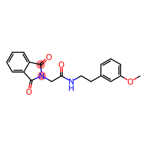 2H-Isoindole-2-acetamide, 1,3-dihydro-N-[2-(3-methoxyphenyl)ethyl]-1,3-dioxo-