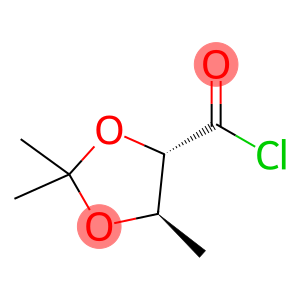 1,3-Dioxolane-4-carbonyl chloride, 2,2,5-trimethyl-, (4S,5R)-