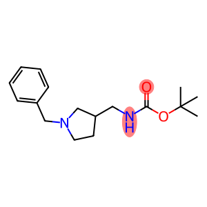 Carbamic acid, N-[[1-(phenylmethyl)-3-pyrrolidinyl]methyl]-, 1,1-dimethylethyl ester