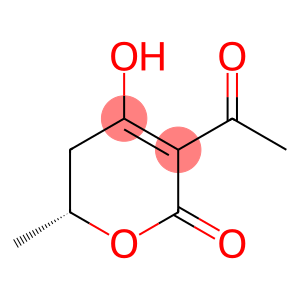 2H-Pyran-2-one, 3-acetyl-5,6-dihydro-4-hydroxy-6-methyl-, (R)- (9CI)