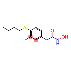 2-[4-(Butylthio)-3-methylphenyl]acetohydroxamic acid
