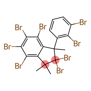 Octabromo-2,3-dihydro-1,1,3-trimethyl-3-phenyl-1H-indene