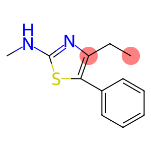 4-ethyl-N-methyl-5-phenylthiazol-2-amine