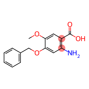 2-Amino-5-methoxy-4-(phenylmethoxy)-benzoic acid