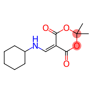 1,3-Dioxane-4,6-dione, 5-[(cyclohexylamino)methylene]-2,2-dimethyl-