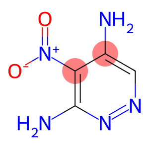 3,5-Pyridazinediamine,  4-nitro-