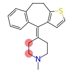 4-(9,10-dihydro-4H-benzo[4,5]cyclohepta[1,2-b]thiophen-4-ylidene)-1-methylpiperidine