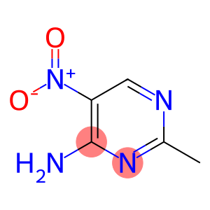4-Pyrimidinamine, 2-methyl-5-nitro-