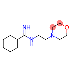 4-Morpholineethanamine,N-(cyclohexylcarbonimidoyl)-