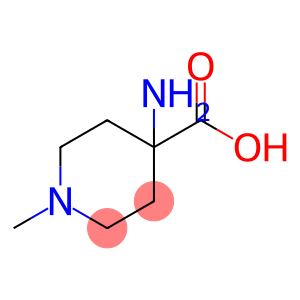 4-piperidinecarboxylic acid, 4-amino-1-methyl-