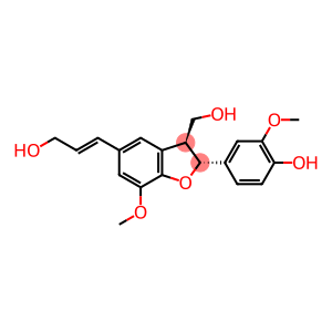 3-Benzofuranmethanol, 2,3-dihydro-2-(4-hydroxy-3-methoxyphenyl)-5-[(1E)-3-hydroxy-1-propen-1-yl]-7-methoxy-, (2R,3S)-