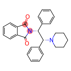 2-[(1R,2R)-1,2-diphenyl-2-(piperidin-1-yl)ethyl]-2,3-dihydro-1H-isoindole-1,3-dione