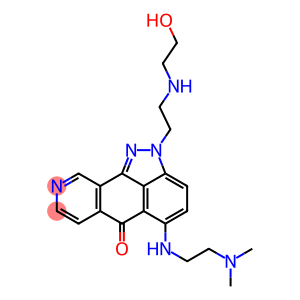 Indazolo[4,3-gh]isoquinolin-6(2H)-one,5-[[2-(dimethylamino)ethyl]amino]-2-[2-[(2-hydroxyethyl)amino]ethyl]-