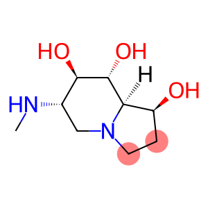 1,7,8-Indolizinetriol, octahydro-6-(methylamino)-, 1S-(1.alpha.,6.beta.,7.alpha.,8.beta.,8a.beta.)-