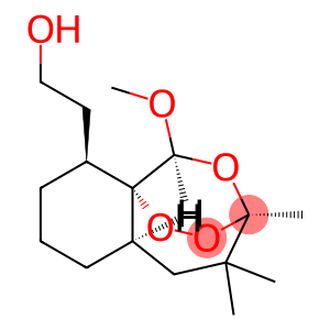 octahydro-9-hydroxyethyl-1-methoxy-3,4,4-trimethyl-1H-3,9a-peroxy-2-benzoxepin