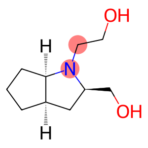 Cyclopenta[b]pyrrole-1(2H)-ethanol, hexahydro-2-(hydroxymethyl)-, [2R-(2-alpha-,3a-ba-,6a-ba-)]- (9CI)
