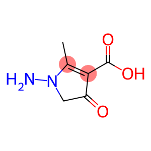 1H-Pyrrole-3-carboxylicacid,1-amino-4,5-dihydro-2-methyl-4-oxo-(9CI)