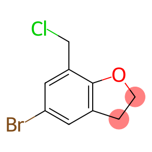 5-bromo-7-(chloromethyl)-2,3-dihydro-1-benzofuran