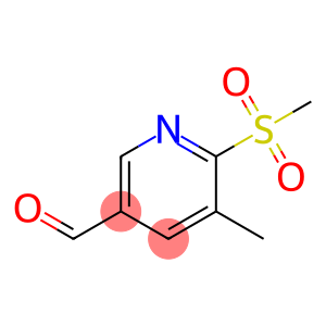 6-Methanesulfonyl-5-methylpyridine-3-carbaldehyde