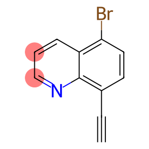 5-Bromo-8-ethynylquinoline