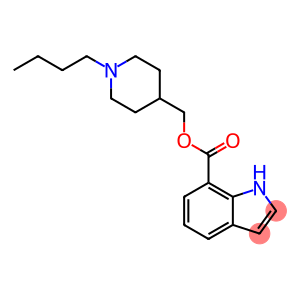 1H-Indole-7-carboxylic acid, (1-butyl-4-piperidinyl)Methyl ester