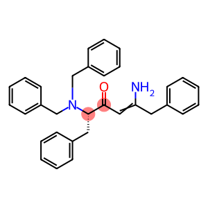 (2S,4Z)-5-amino-2-(dibenzylamino)-1,6-diphenylhex-4-en-3-one