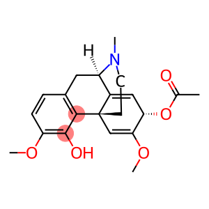 Morphinan-4,7-diol, 5,6,8,14-tetradehydro-3,6-dimethoxy-17-methyl-, 7-acetate, (7α)-