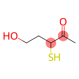 5-羟基-3-巯基戊烷-2-酮