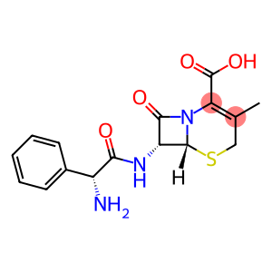 7-beta-(d-alpha-amino-alpha-phenylacetylamino)-3-methyl-3-cephem-4-carboxyli