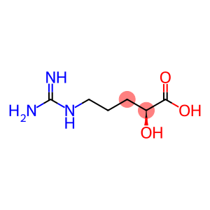 (2S)-5-guanidino-2-hydroxy-valeric acid