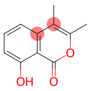 8-Hydroxy-3,4-dimethylisocoumarin