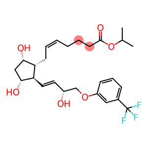 9ALPHA,11ALPHA,15S-Trihydroxy-16(3-(trifluoromethyl)PHENOXY)-17,18,19,20-Tetranor-PROSTA-5Z,13E-DIEN-1-OIC ACID, ISOPROPYL ESTER