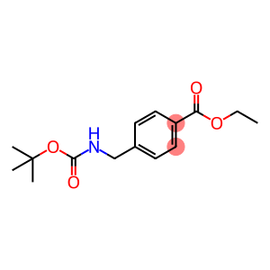 Benzoic acid, 4-[[[(1,1-dimethylethoxy)carbonyl]amino]methyl]-, ethyl ester